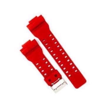 Casio original röd klockarmband för GA-120, GDF-100 och GA-110